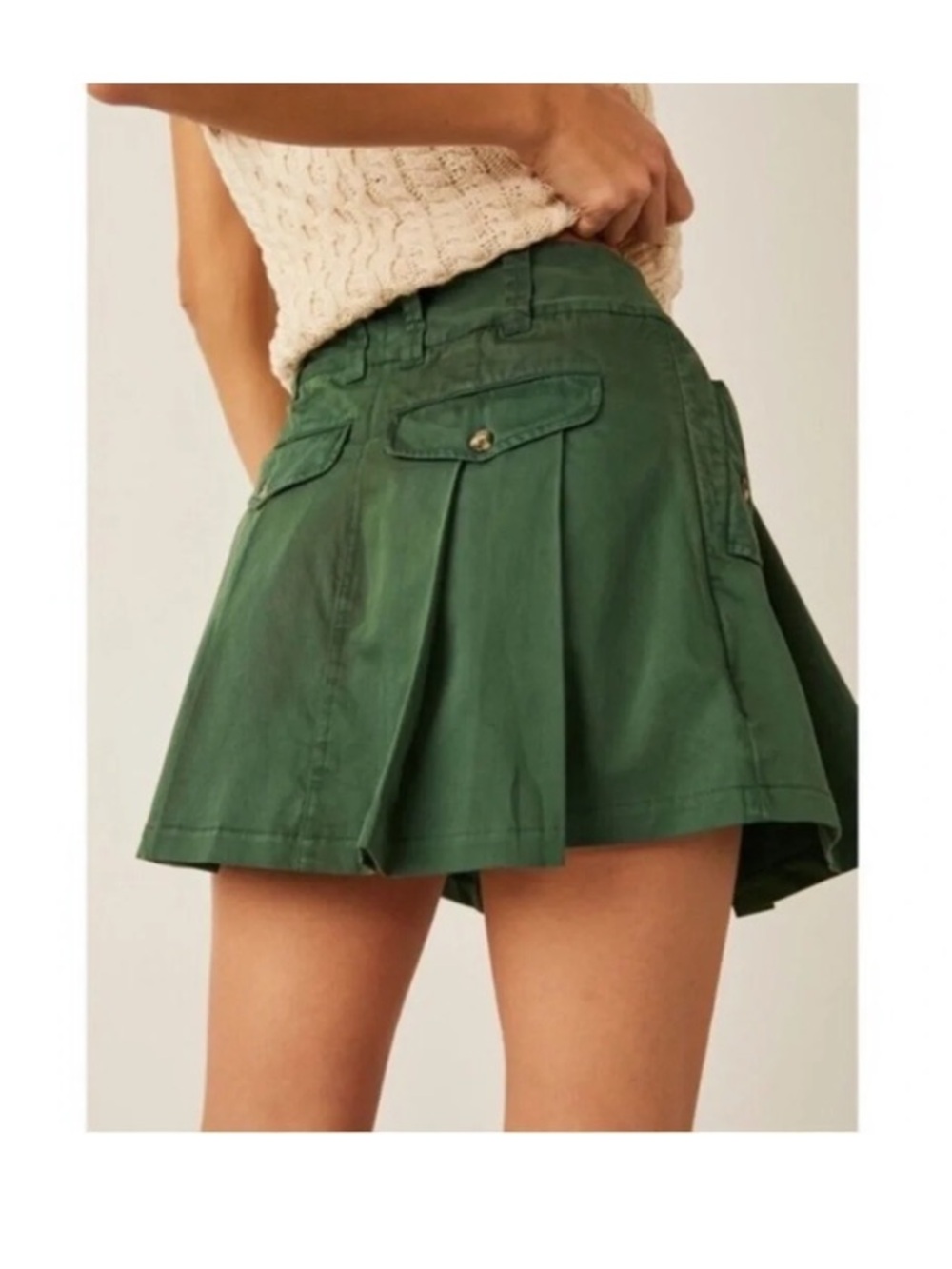 NWT free people mini skirt